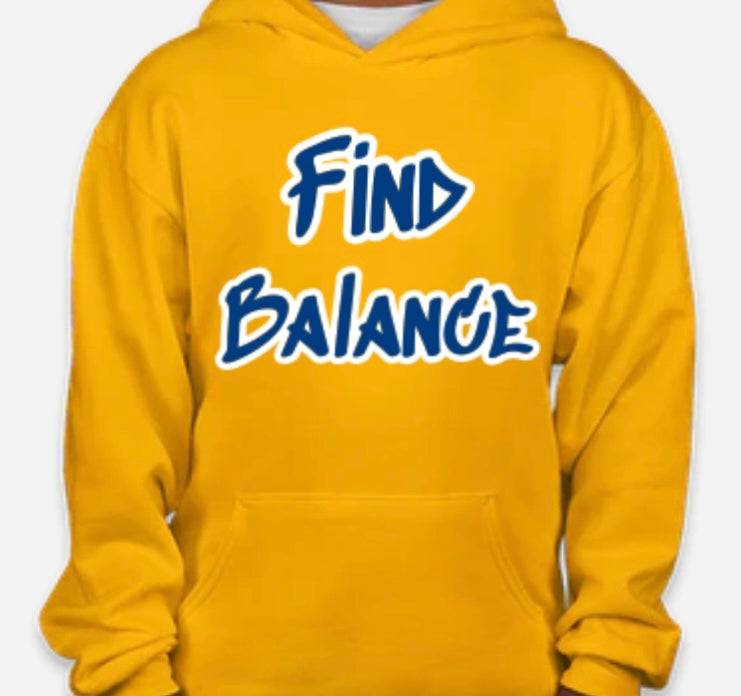 Yellow Youth Find Balance Hoodie