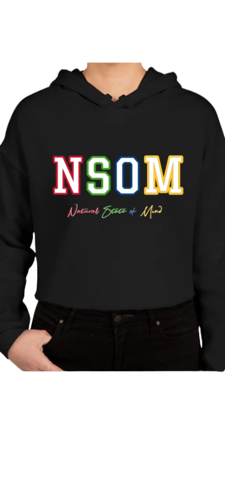 Women’s NSOM Cropped Hoodie