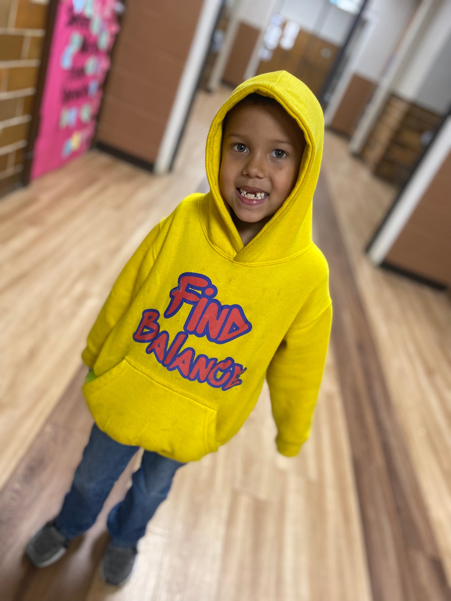 Yellow Youth Find Balance Hoodie